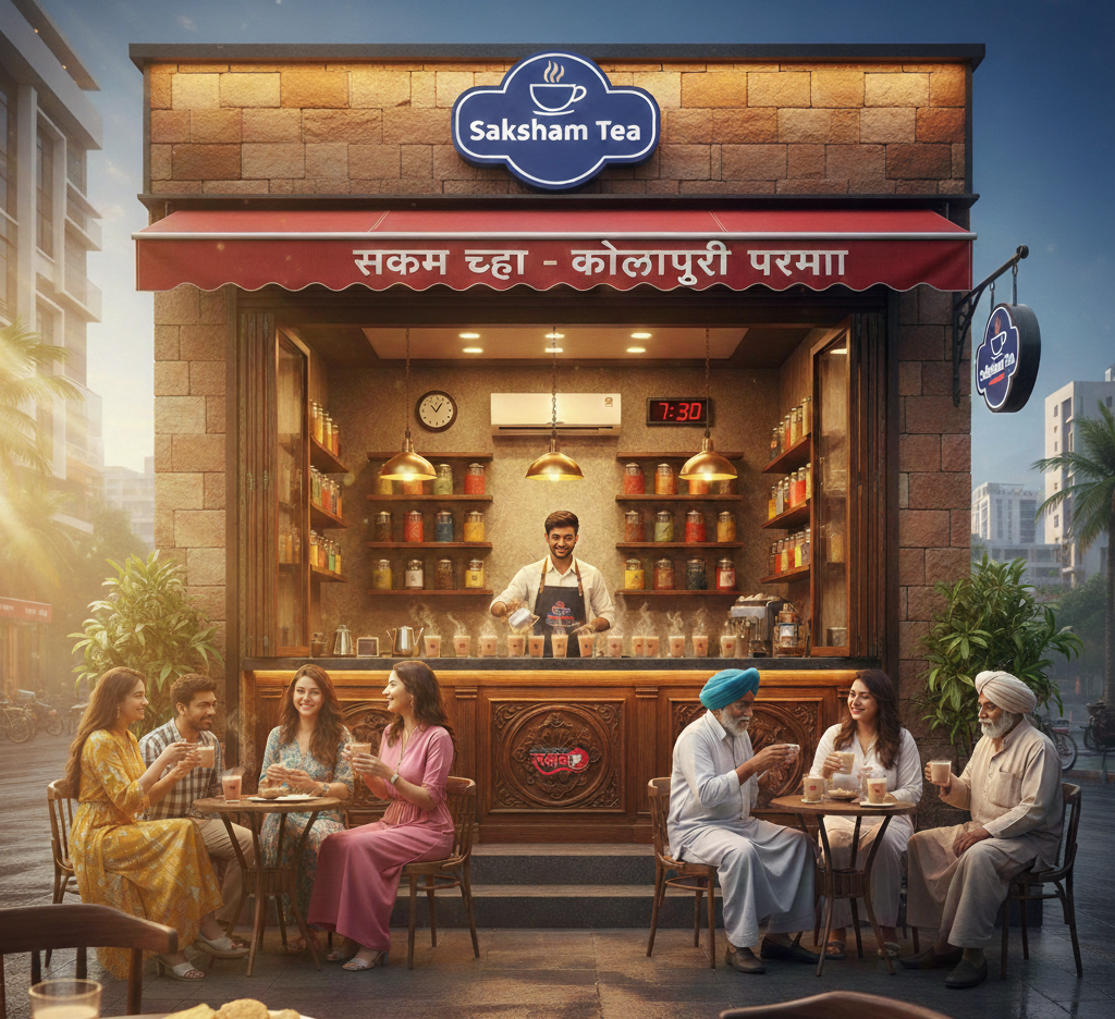 Saksham Tea Modern Outlet